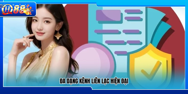 Hệ thống liên hệ QH88 được triển khai qua nhiều kênh